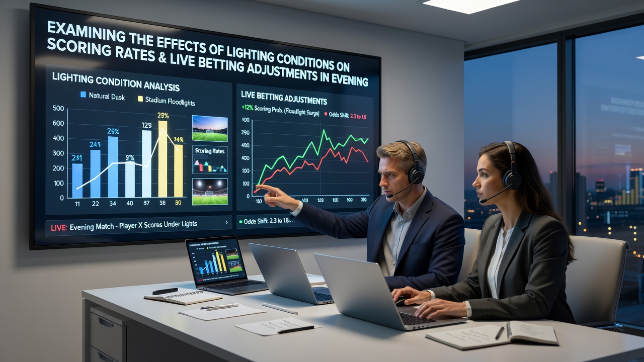 Live-Wettanpassungen und Scoring-Analysen in Basketballspielen unter variablen Lichtbedingungen