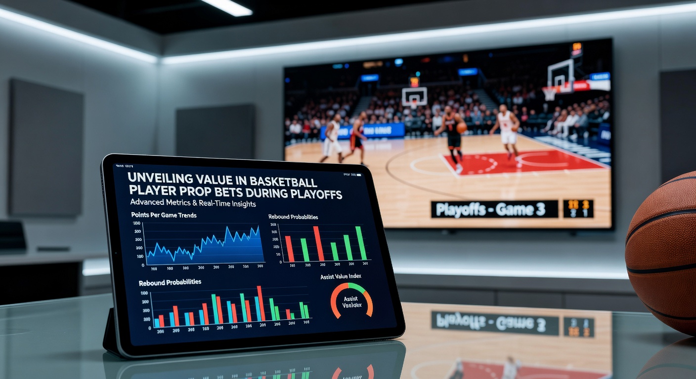 Basketball-Spieler wirft einen Dreipunktewurf in einem intensiven Playoff-Match, während die Menge jubelt